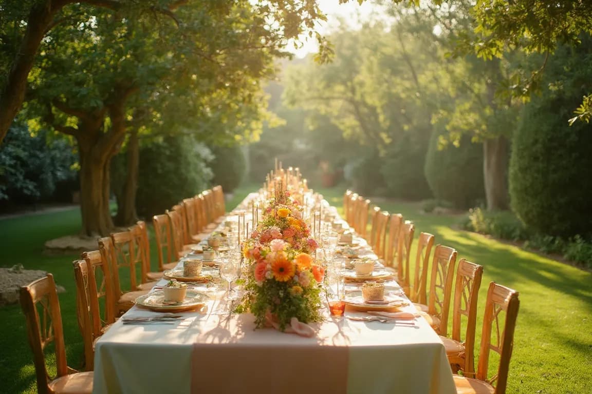 The Garden Table — the full story — invitation design