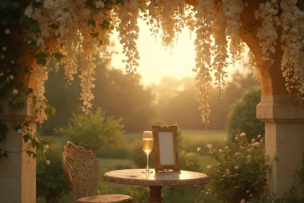 Golden Hour — the full story — invitation design
